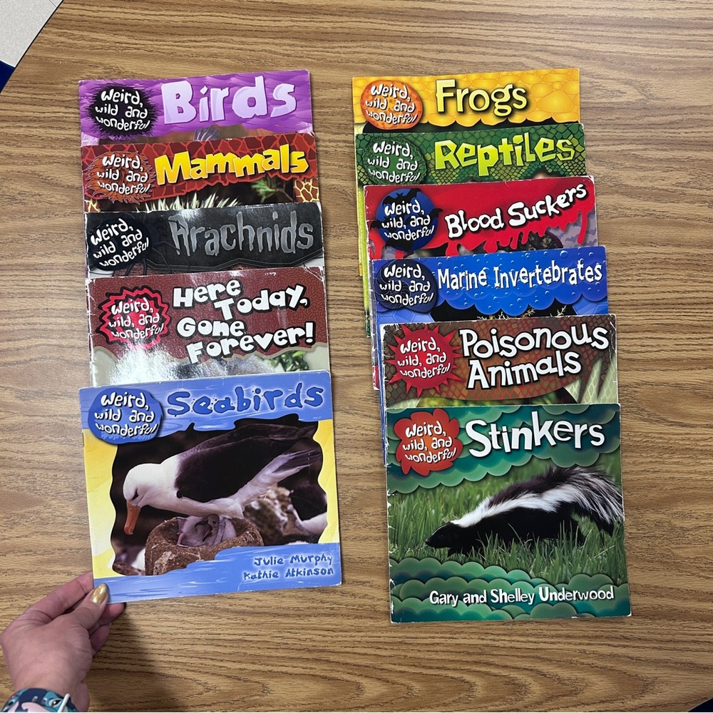 Weird, Wild and Wonderful Kids Book Set — 11 Titles (Colorful Covers)